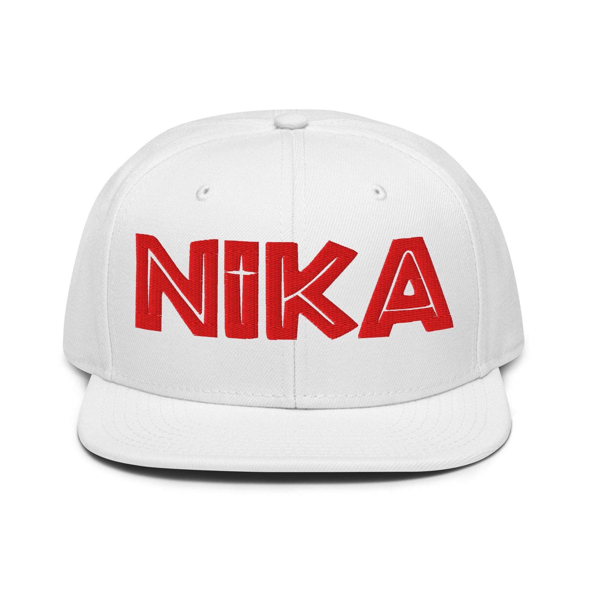 NIKA Christian Snapback, 3D Puff Embroidery Orthodox Christian Cap - Inken Image