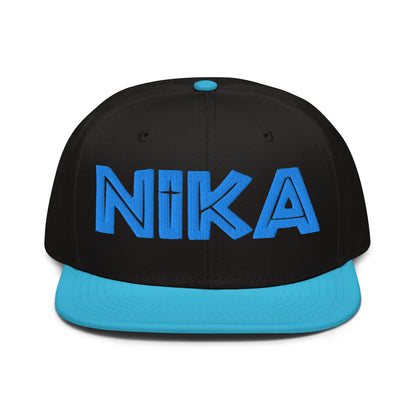 NIKA Christian Snapback, 3D Puff Embroidery Orthodox Christian Cap - Inken Image