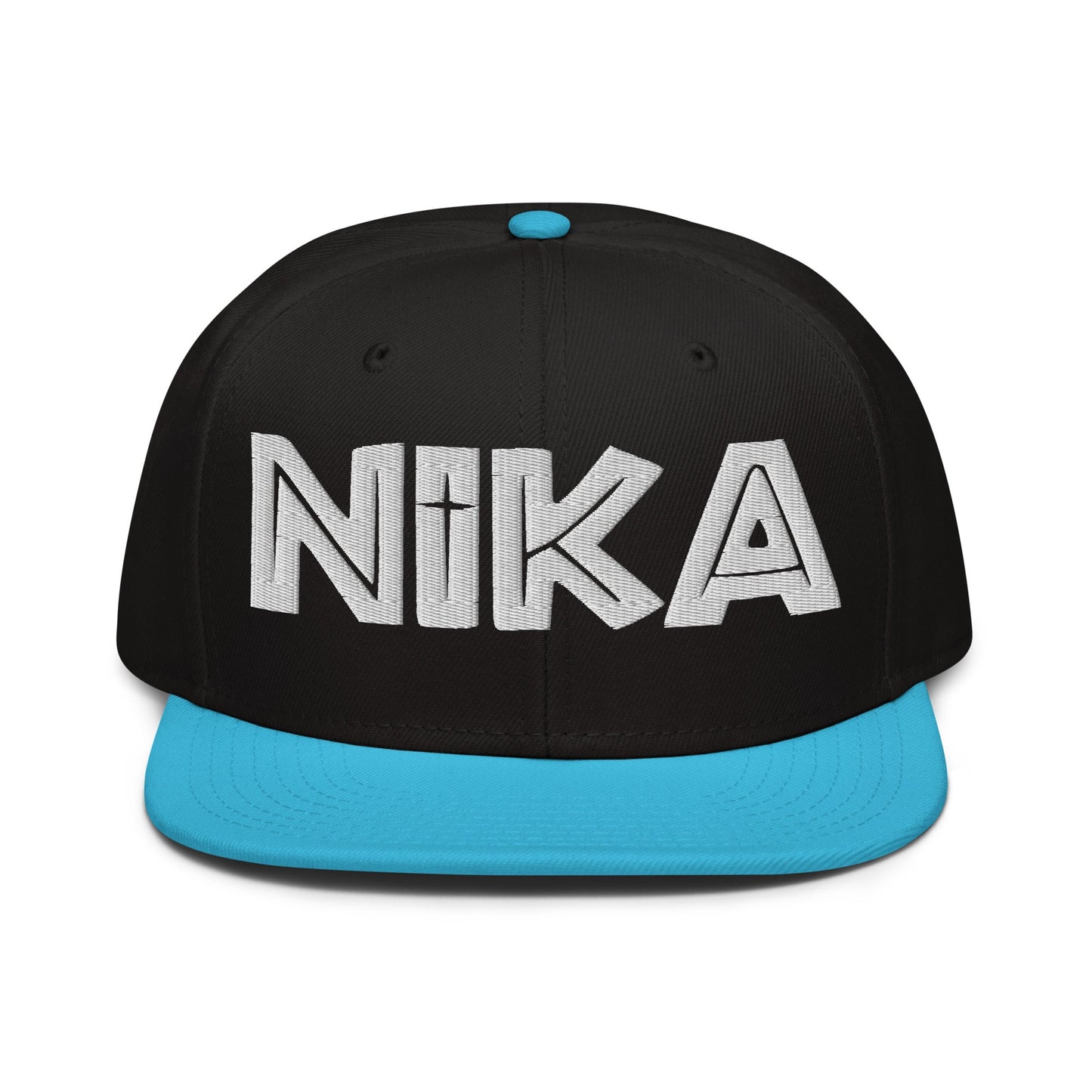NIKA Christian Snapback, 3D Puff Embroidery Orthodox Christian Cap - Inken Image