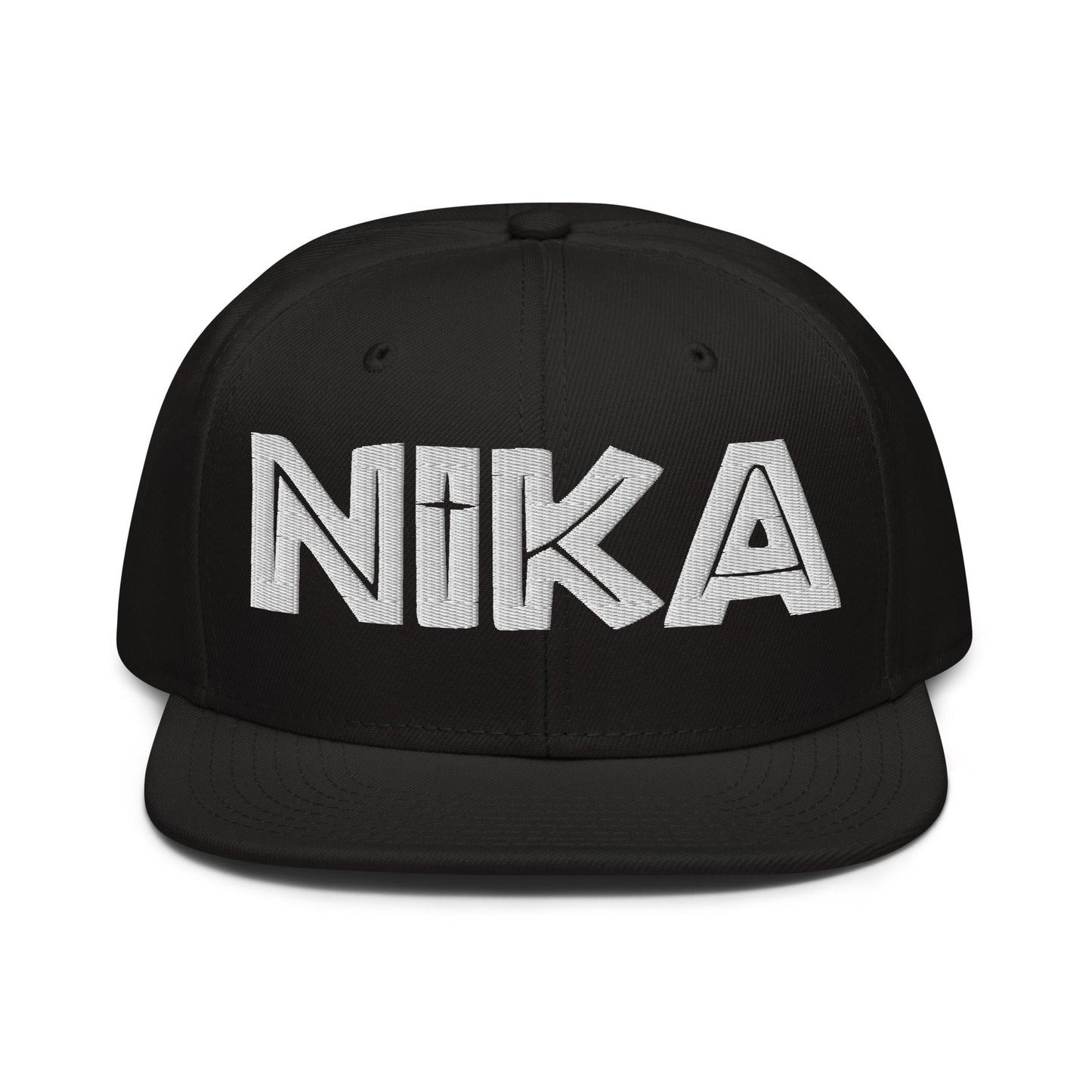 NIKA Christian Snapback, 3D Puff Embroidery Orthodox Christian Cap - Inken Image
