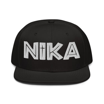 NIKA Christian Snapback, 3D Puff Embroidery Orthodox Christian Cap - Inken Image
