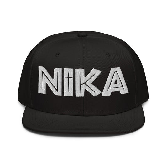 NIKA Christian Snapback, 3D Puff Embroidery Orthodox Christian Cap - Inken Image