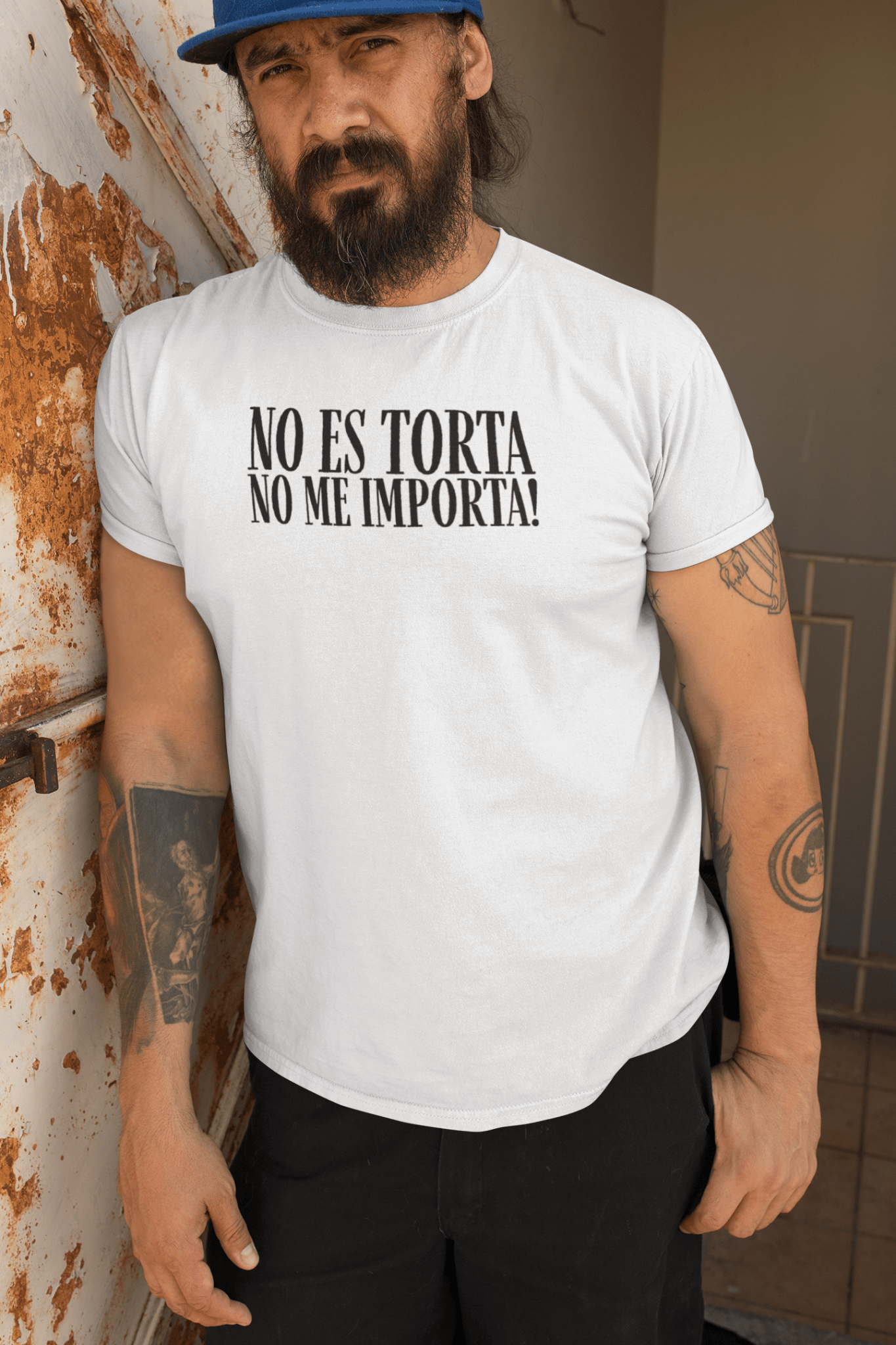 No Es Torta No Me Importa Funny Spanish T-Shirt - Inken Image