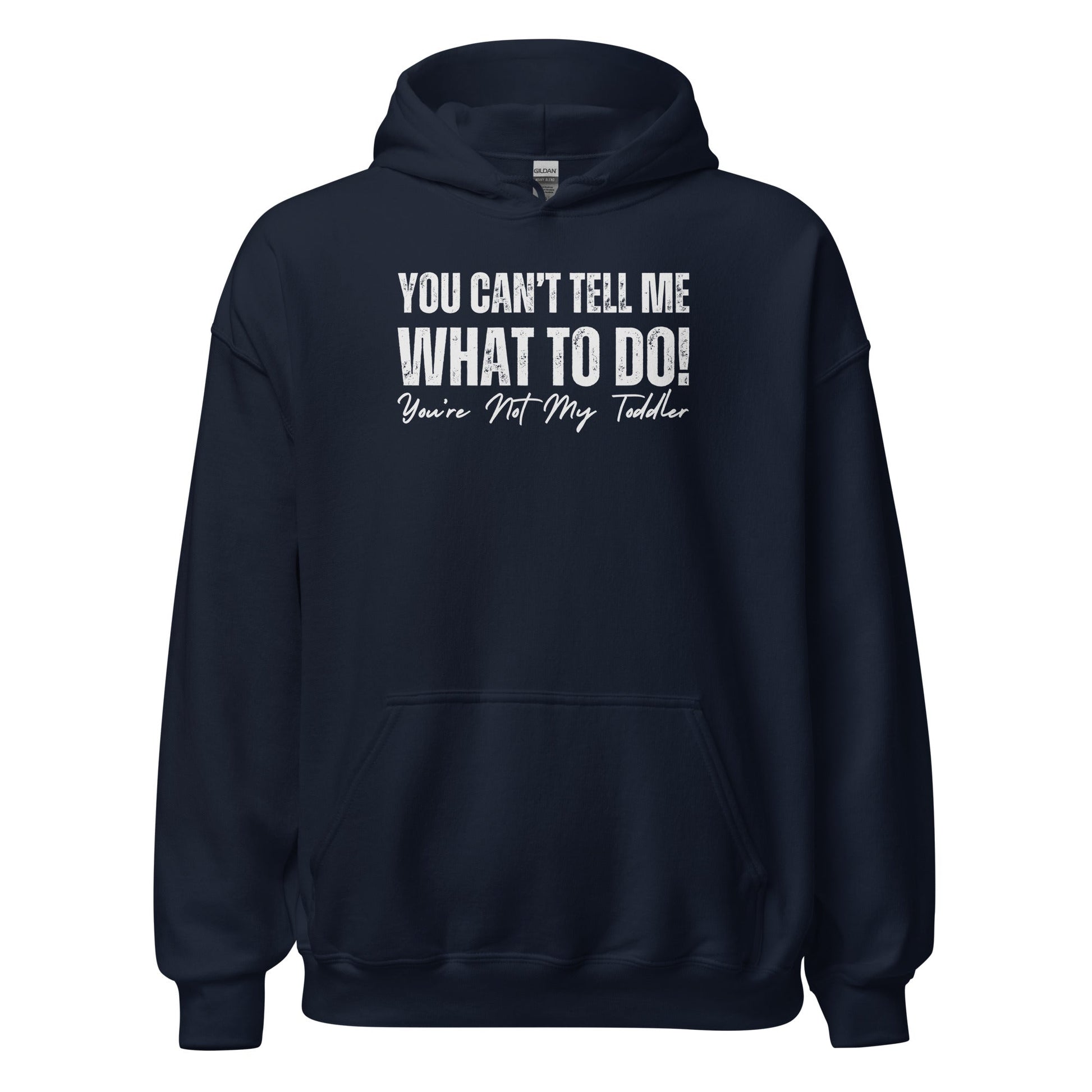 Not My Toddler Relatable Parenting Joke Hoodie - Inken Image