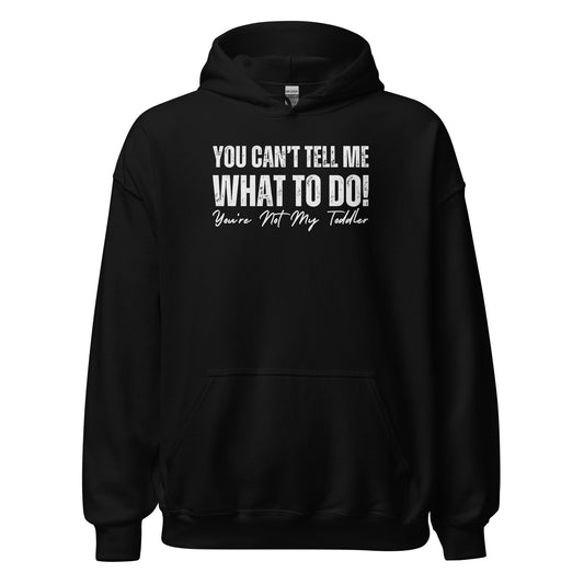 Not My Toddler Relatable Parenting Joke Hoodie - Inken Image