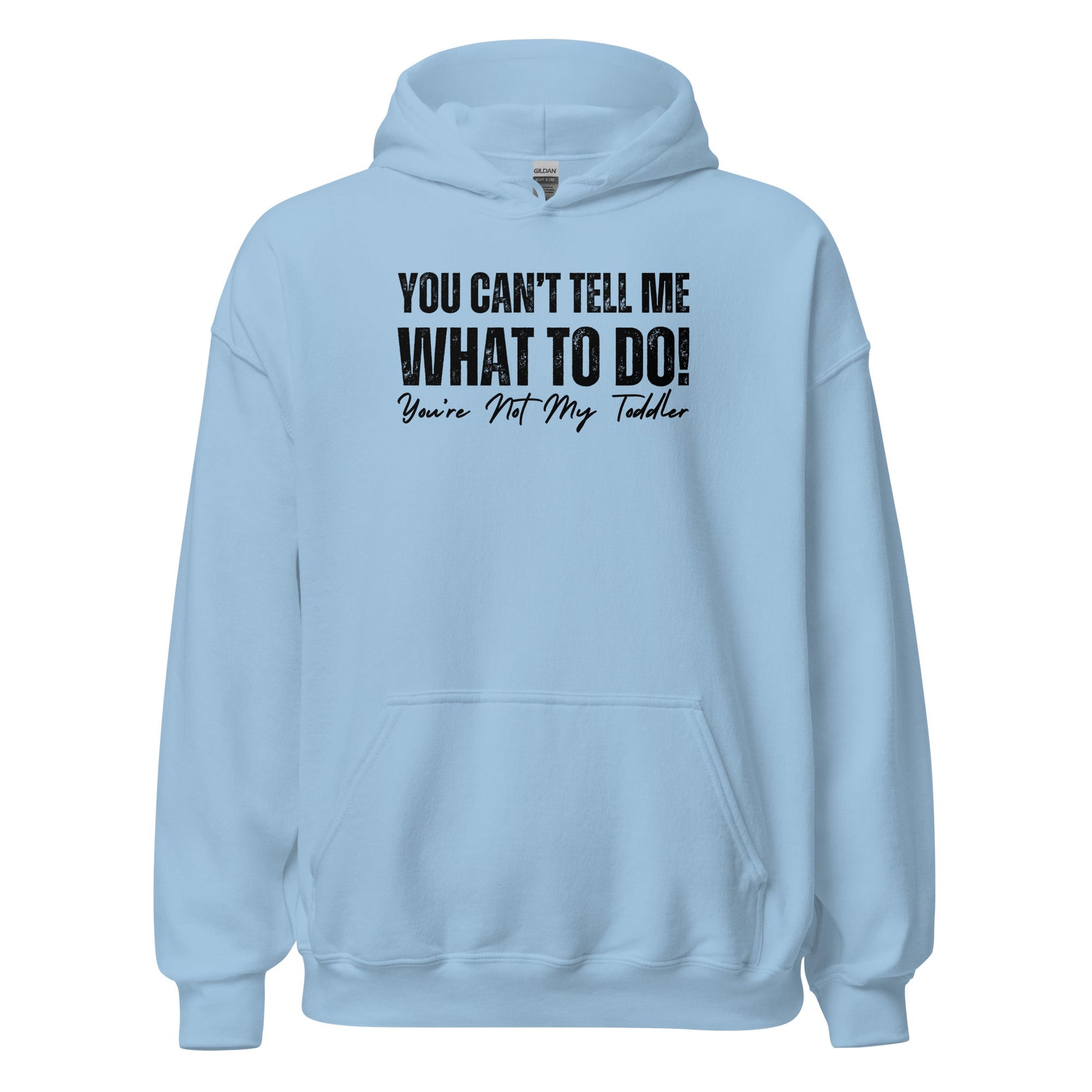 Not My Toddler Relatable Parenting Joke Hoodie - Inken Image