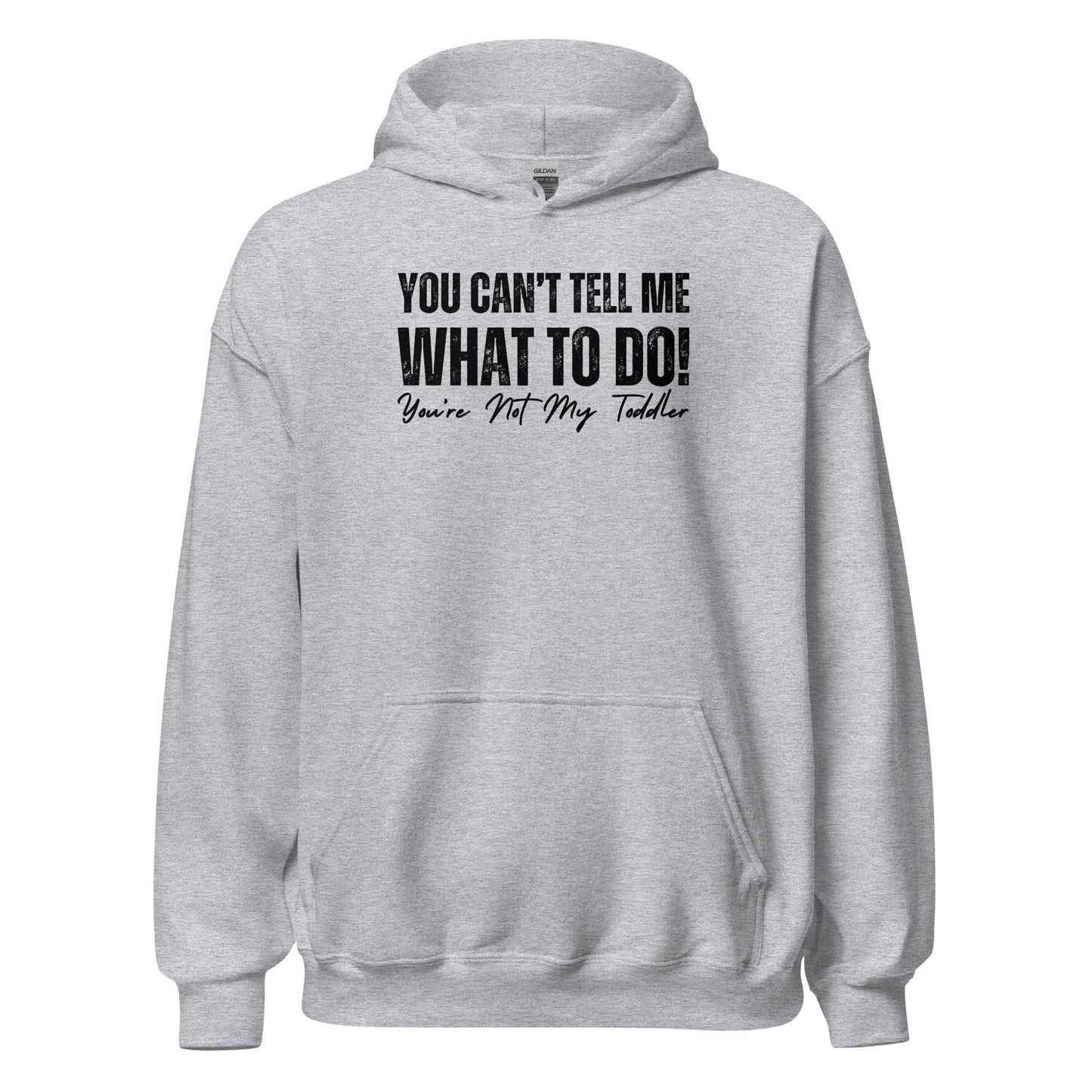 Not My Toddler Relatable Parenting Joke Hoodie - Inken Image
