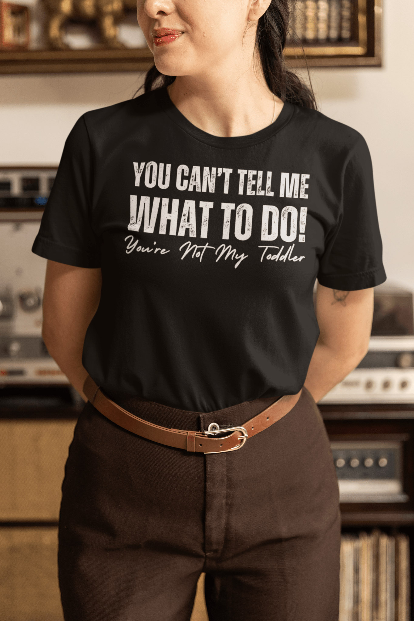 Not My Toddler Relatable Parenting Joke Shirt - Inken Image