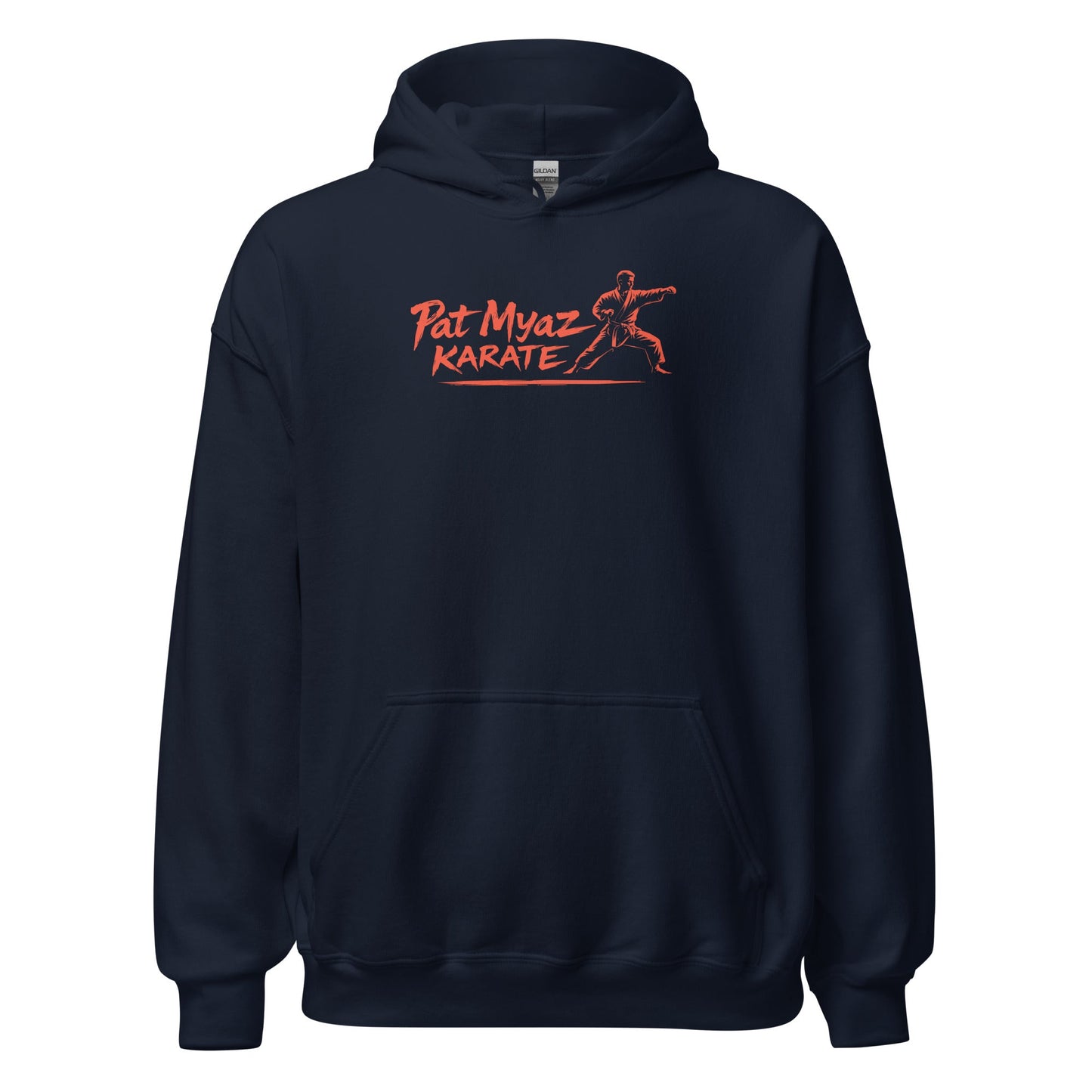 Pat Myaz Karate Hoodie Funny Martial Arts Karate Joke Sweatshirt - Inken Image