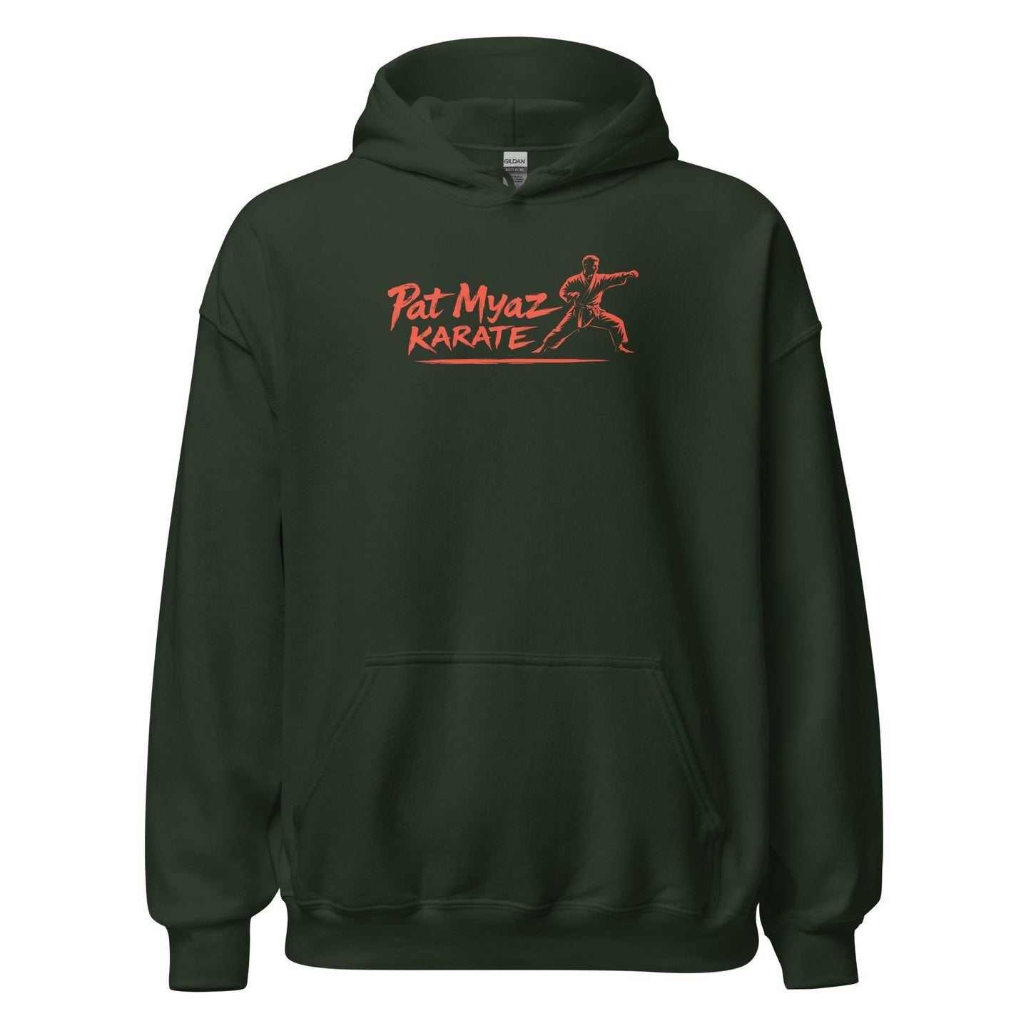 Pat Myaz Karate Hoodie Funny Martial Arts Karate Joke Sweatshirt - Inken Image