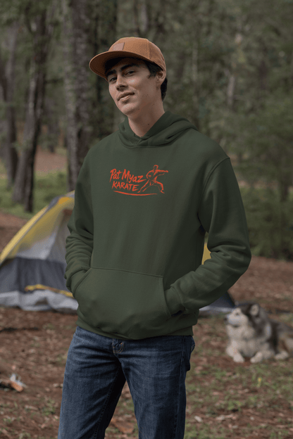 Pat Myaz Karate Hoodie Funny Martial Arts Karate Joke Sweatshirt - Inken Image