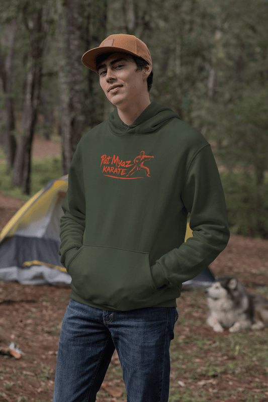 Pat Myaz Karate Hoodie Funny Martial Arts Karate Joke Sweatshirt - Inken Image