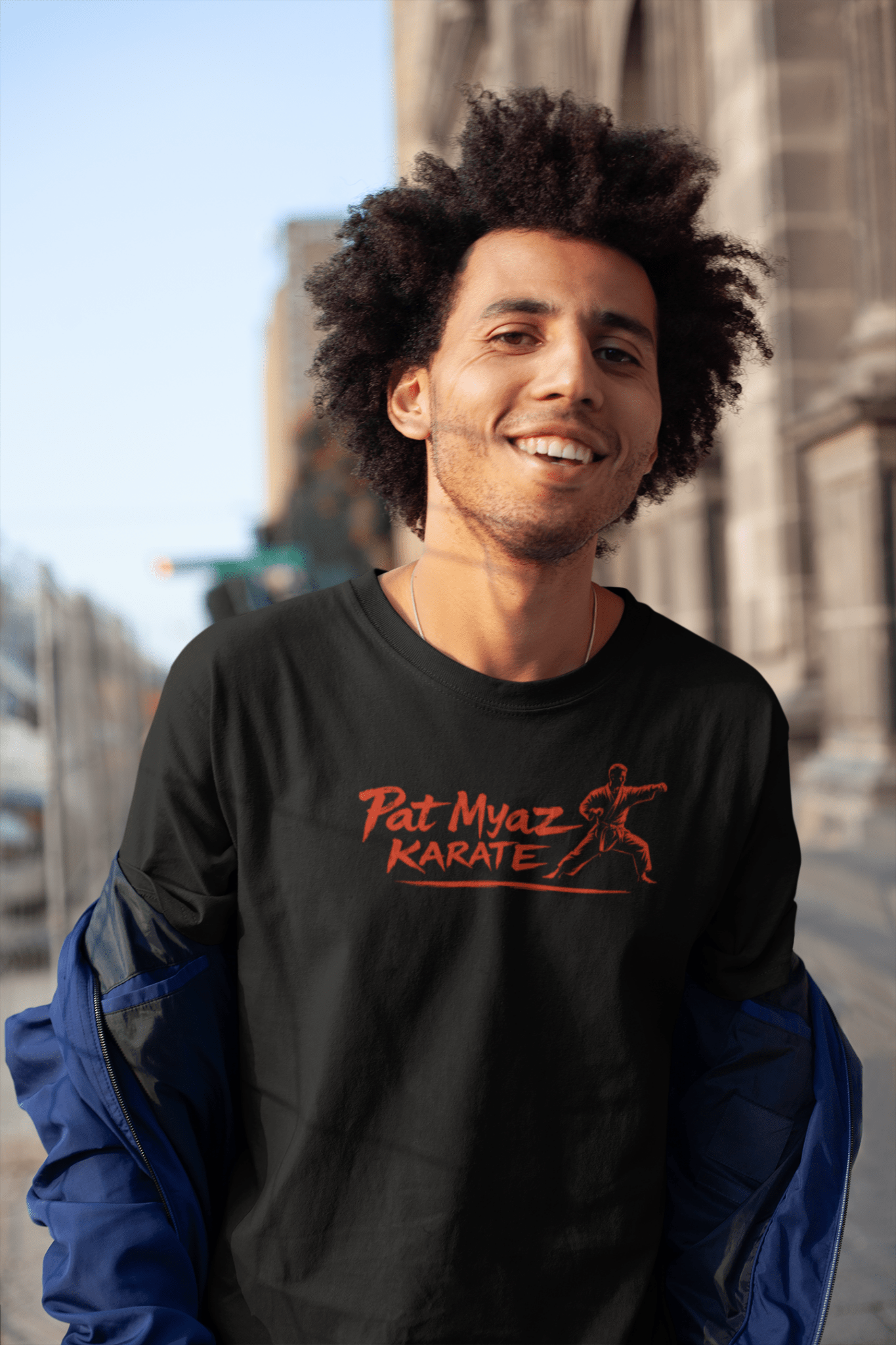 Pat Myaz Karate Shirt Funny Martial Arts Karate Joke Tee - Inken Image