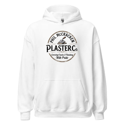 Phil McCracken Plaster Co Vintage Hoodie - Inken Image