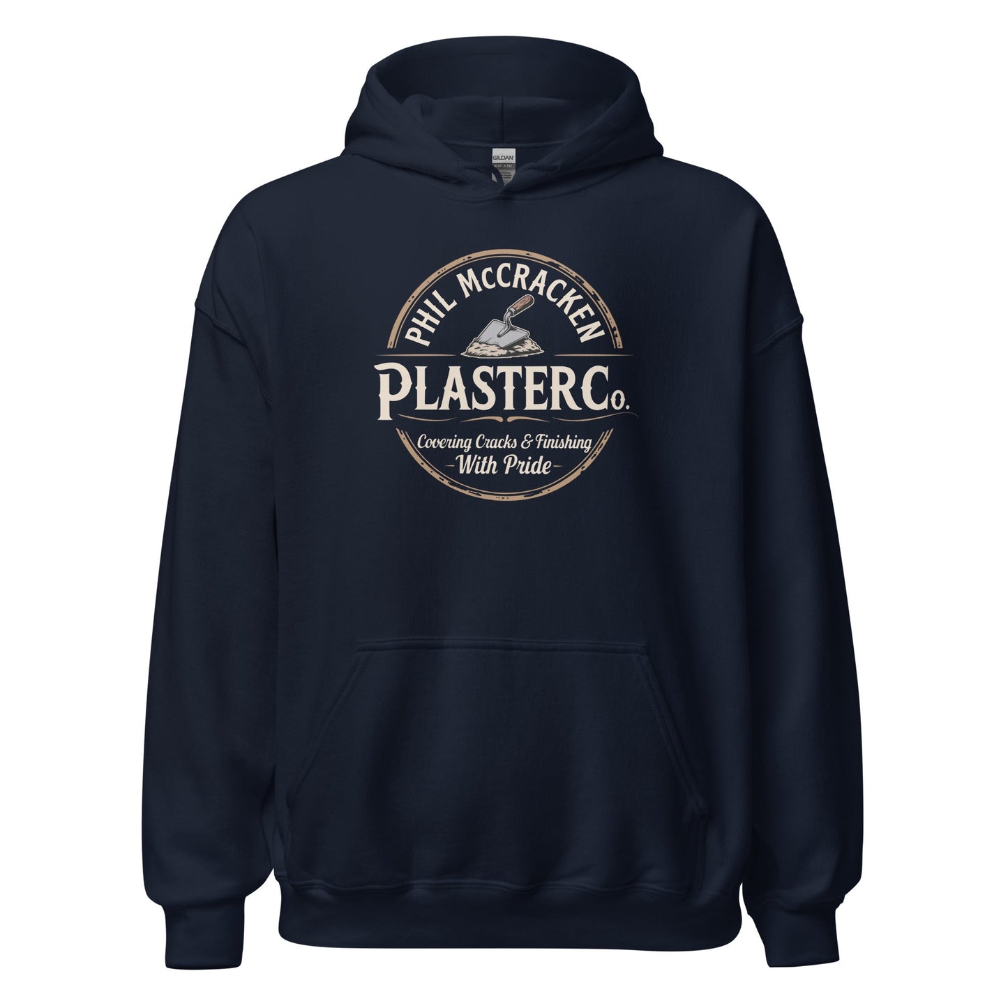 Phil McCracken Plaster Co Vintage Hoodie - Inken Image
