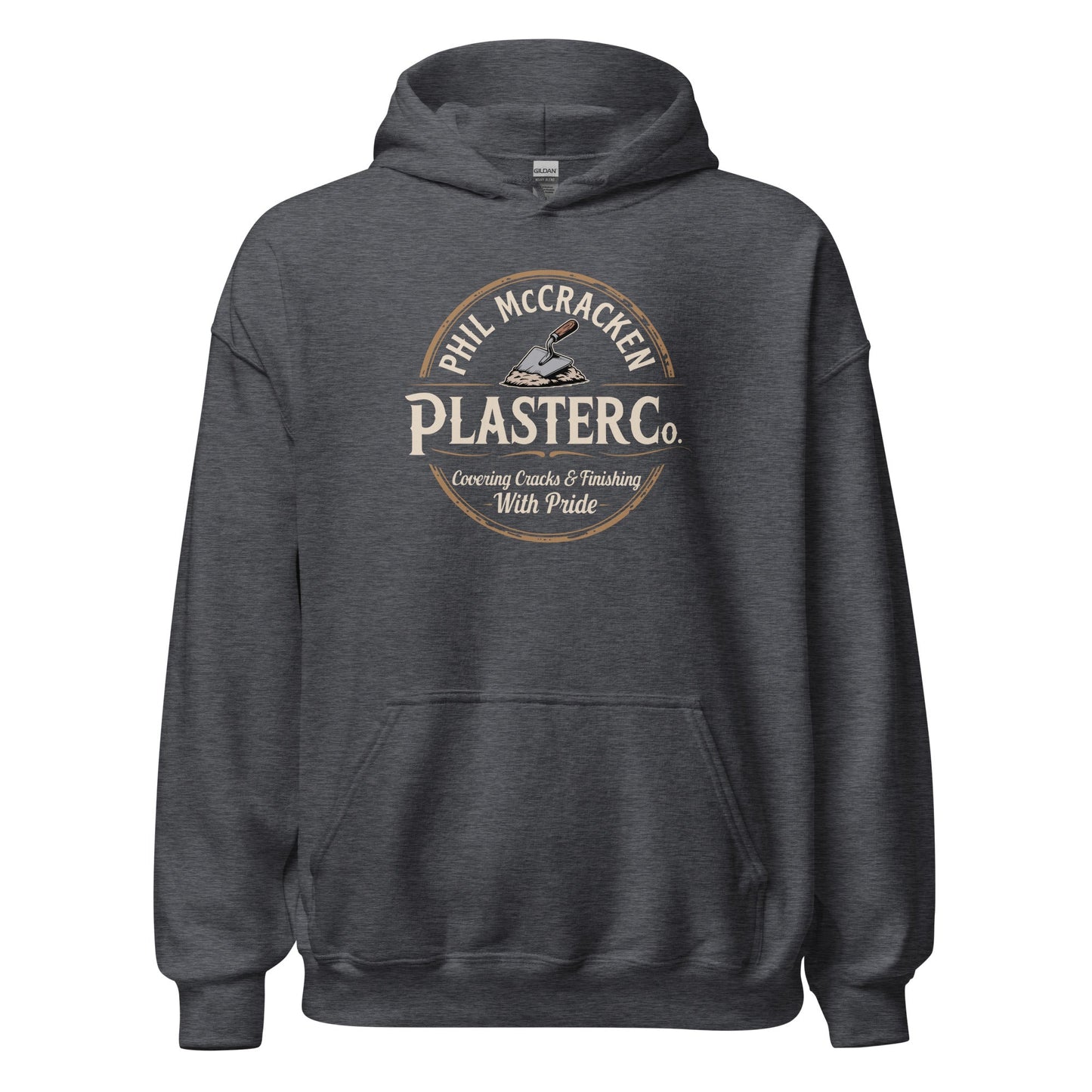 Phil McCracken Plaster Co Vintage Hoodie - Inken Image