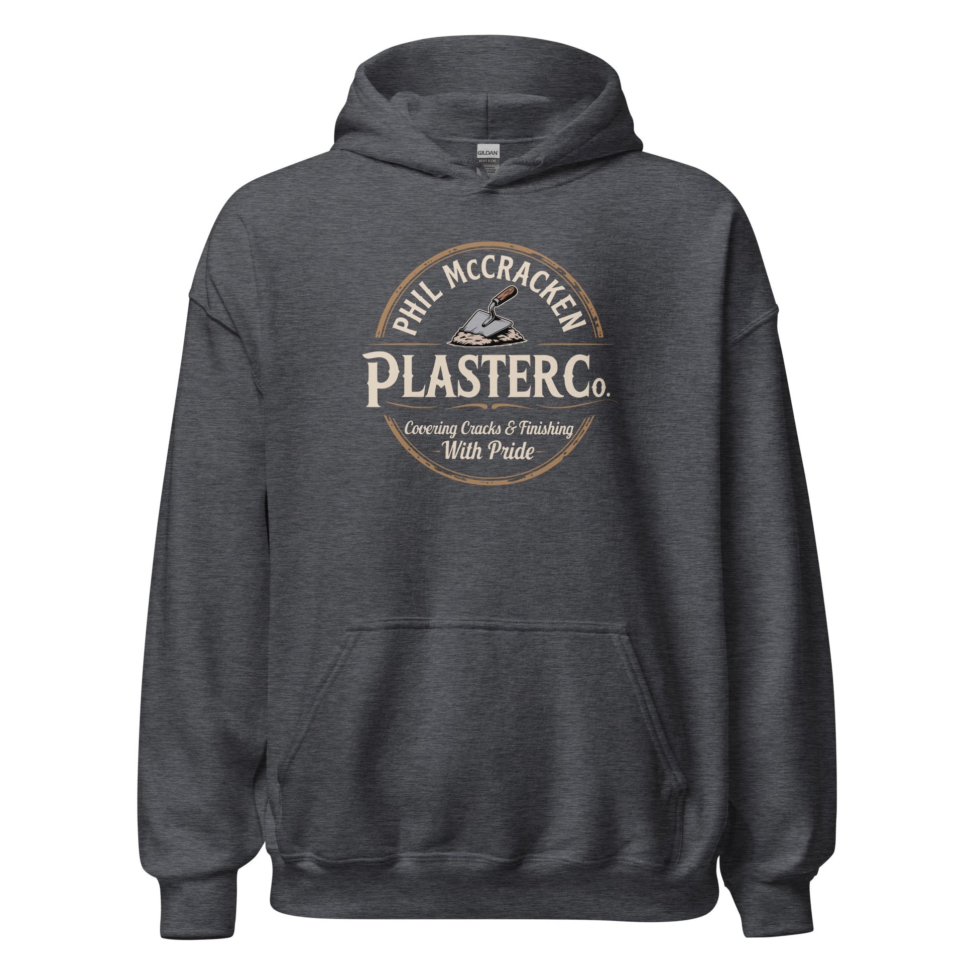 Phil McCracken Plaster Co Vintage Hoodie - Inken Image