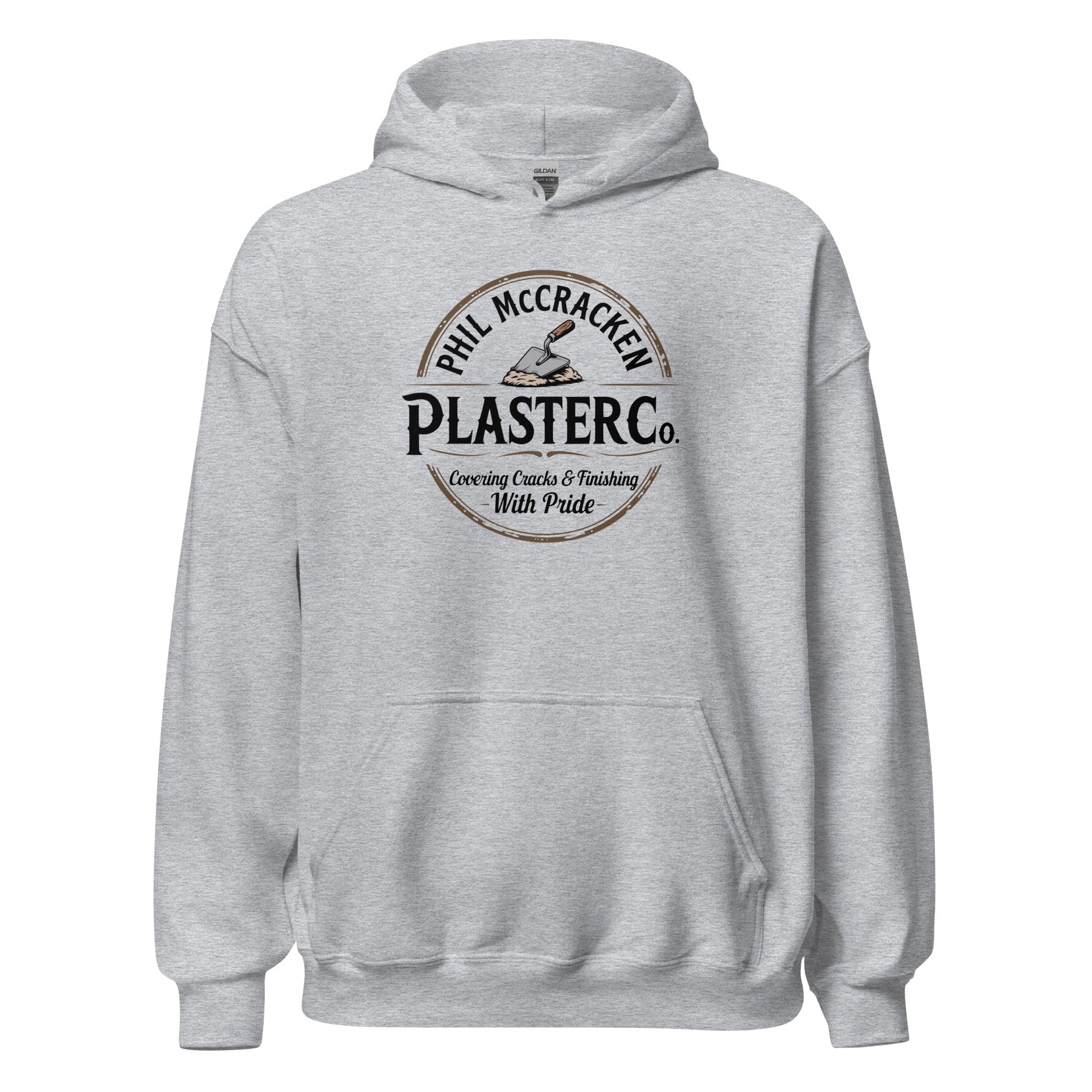 Phil McCracken Plaster Co Vintage Hoodie - Inken Image