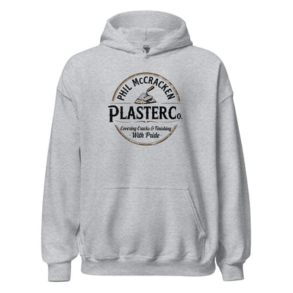 Phil McCracken Plaster Co Vintage Hoodie - Inken Image