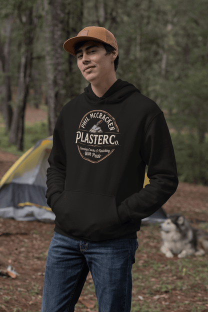 Phil McCracken Plaster Co Vintage Hoodie - Inken Image