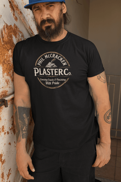 Phil McCracken Plaster Co Vintage T-Shirt - Inken Image