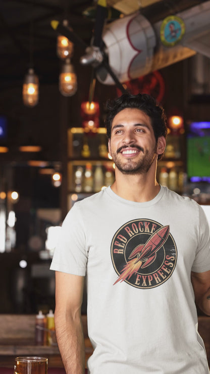 Red Rocket Express Parody T-Shirt