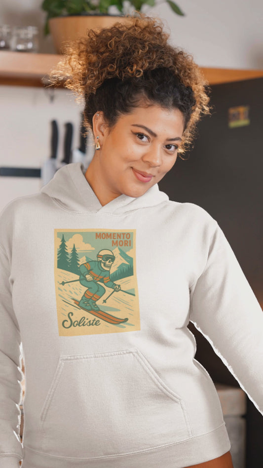 Momento Mori Ski Trip Retro Hoodie