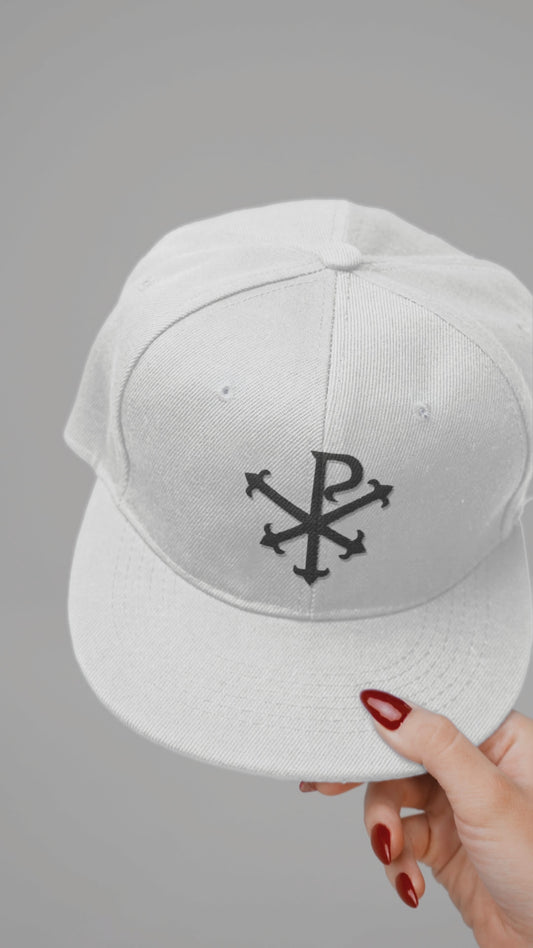 Minimal XP "Chi Rho" With Flourish Snapback