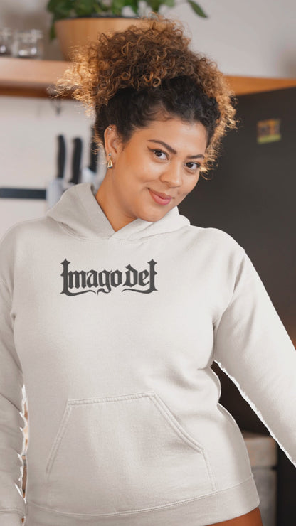 Imago Dei Embroidered Christian Hoodie Faith Based Sweatshirt Gift for Bible Lovers