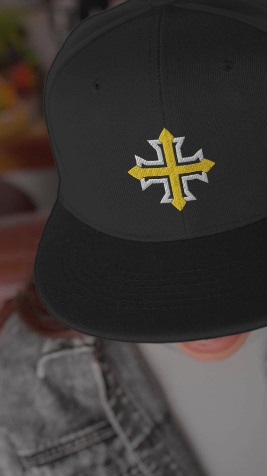 Minimalist Coptic Cross Snapback