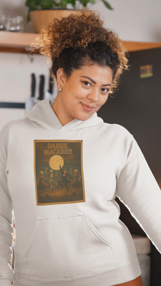 Danse Macabre Spooky Retro Hoodie