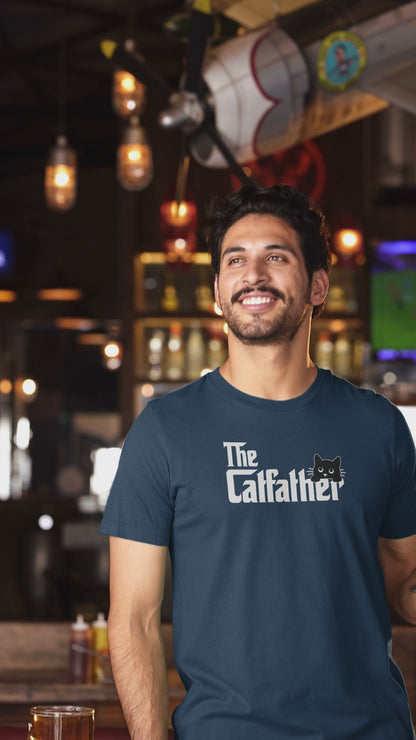 The Catfather Parody Cat Dad T-Shirt