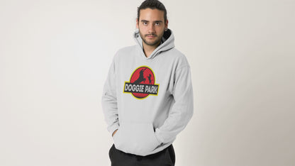 Doggie Park Jurassic Parody Pet Parent Hoodie