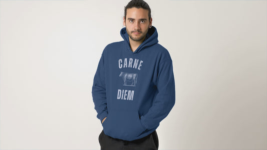 Carne Diem Grill Masters Vintage Butcher Chart Hoodie