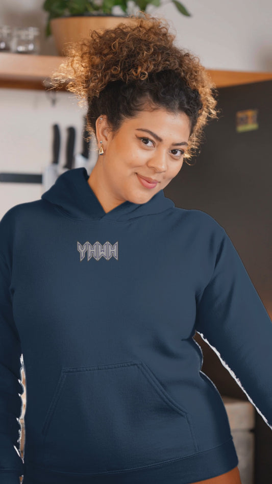 YHWH Sacred Name Embroidered Hoodie