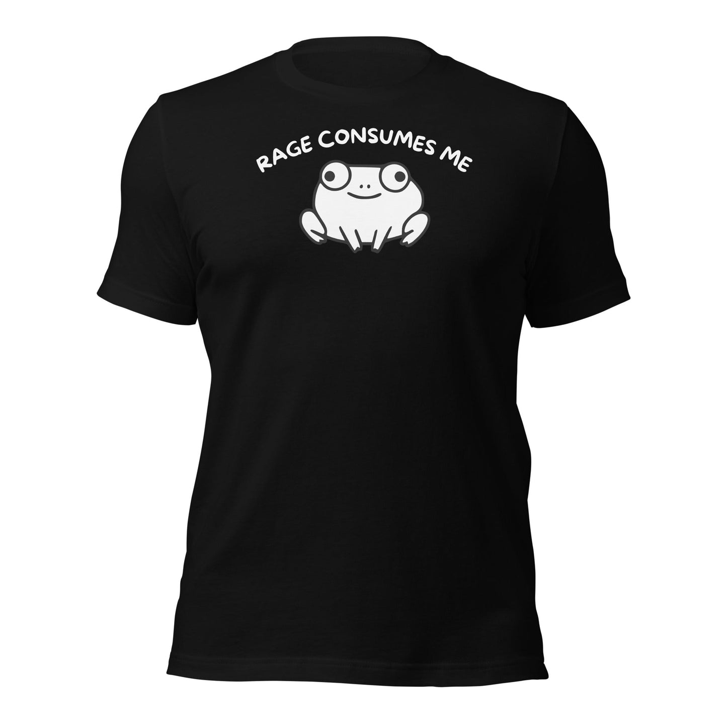 Rage Consumes Me Frog Shirt Funny Angry Frog Tee - Inken Image