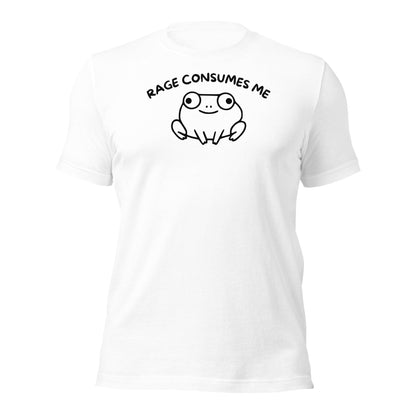 Rage Consumes Me Frog Shirt Funny Angry Frog Tee - Inken Image