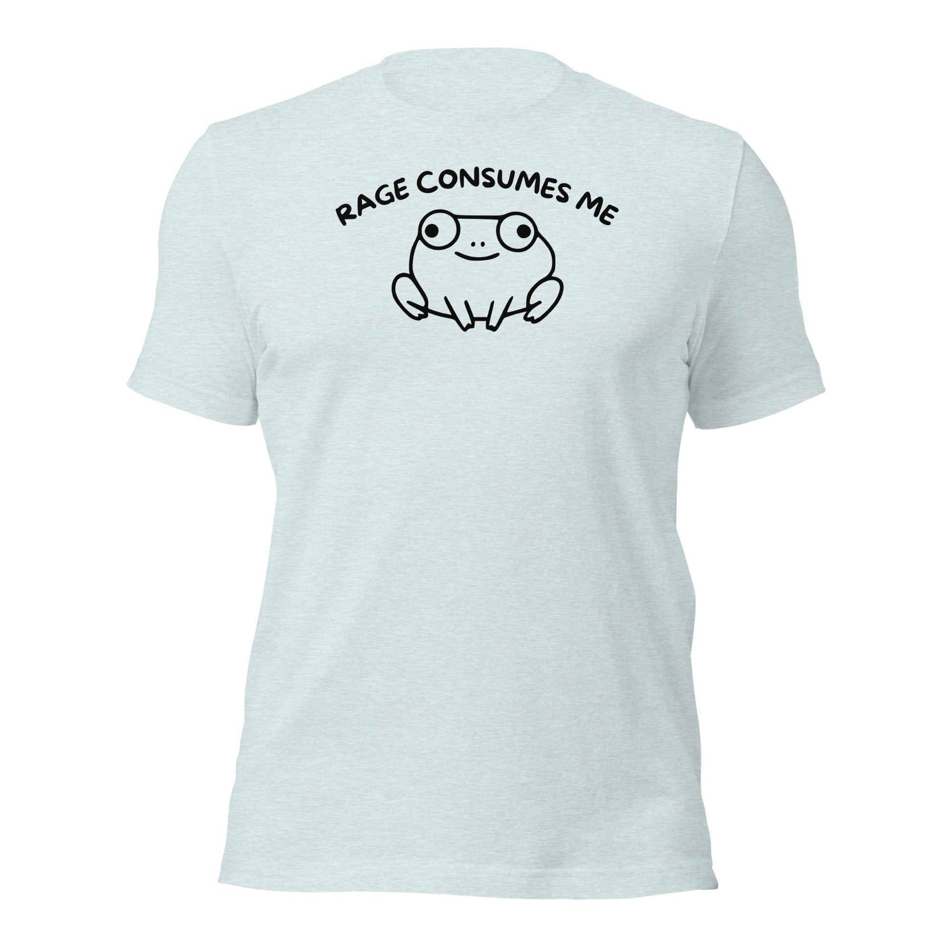 Rage Consumes Me Frog Shirt Funny Angry Frog Tee - Inken Image