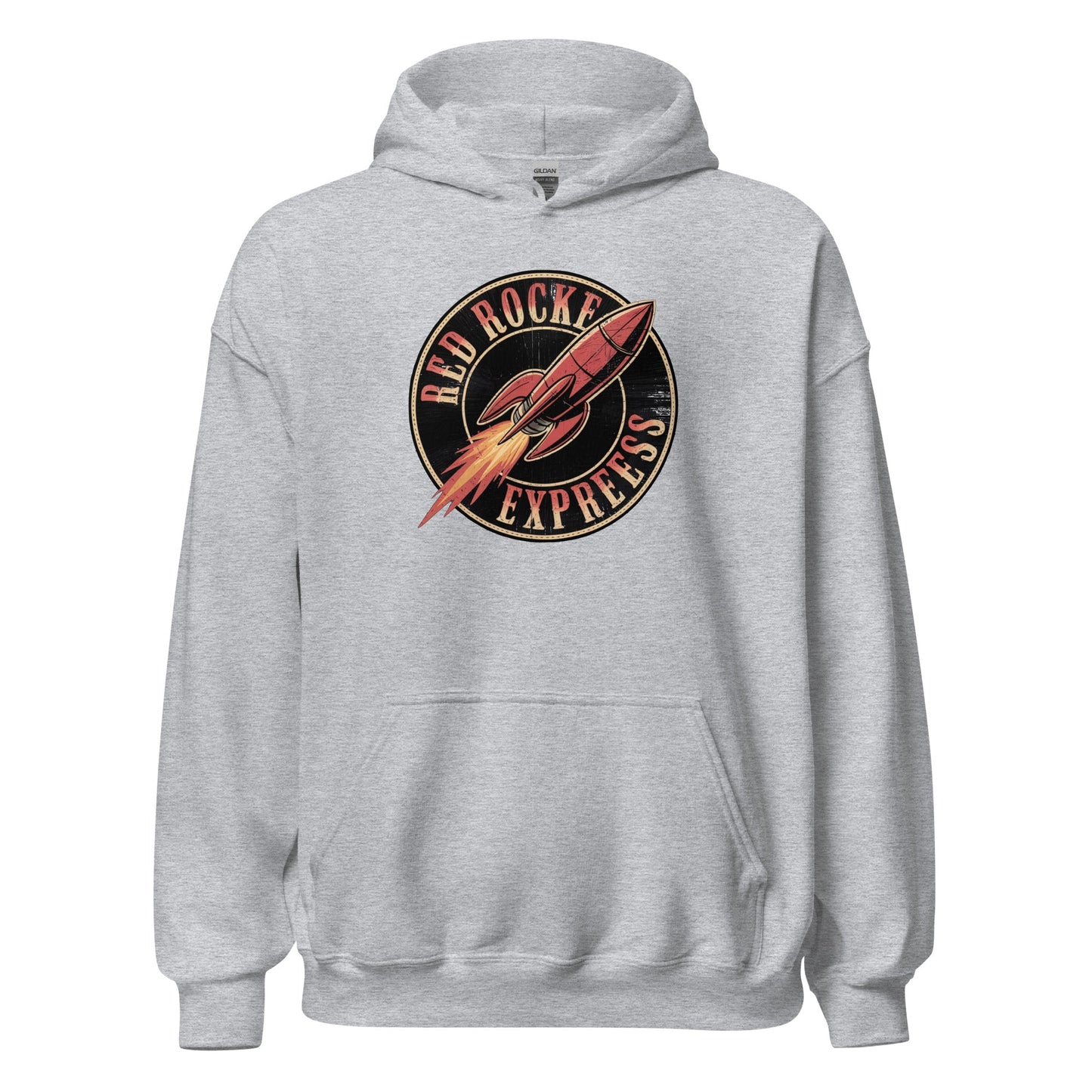Red Rocket Express Parody Hoodie - Inken Image