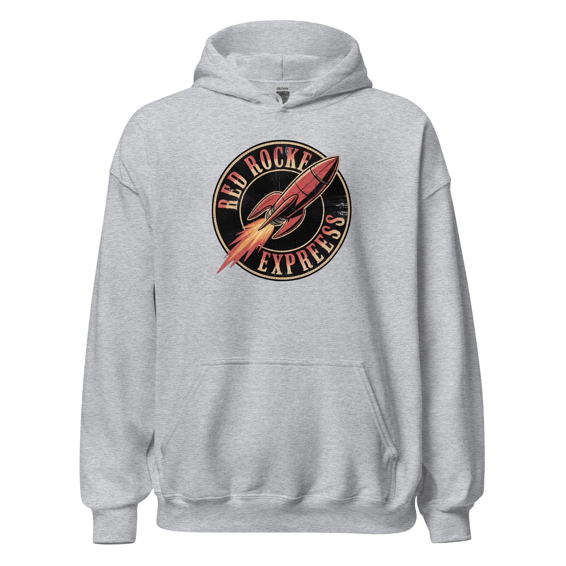 Red Rocket Express Parody Hoodie - Inken Image