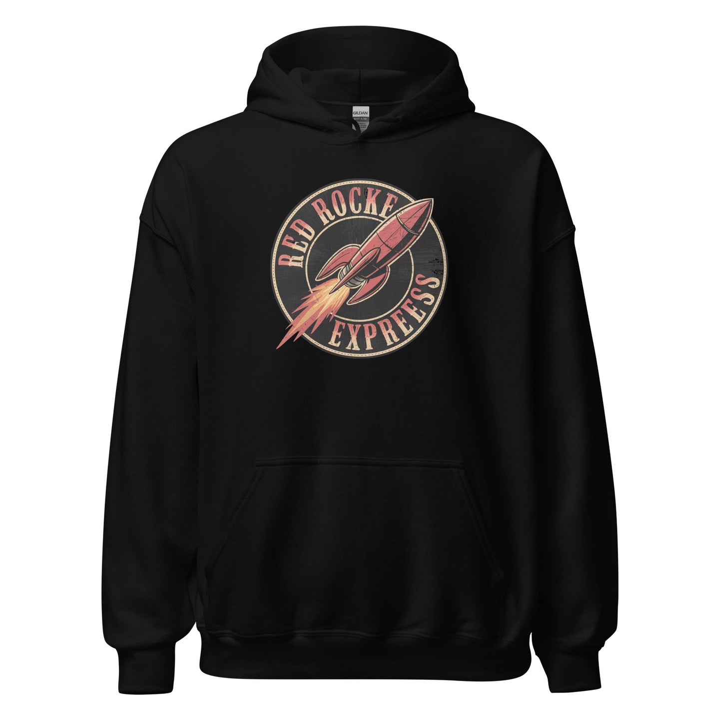 Red Rocket Express Parody Hoodie - Inken Image