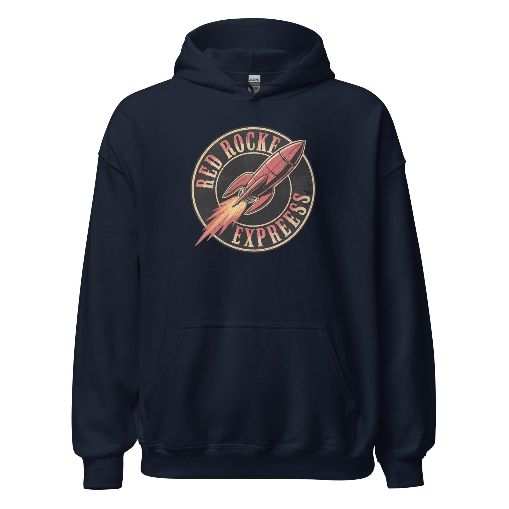 Red Rocket Express Parody Hoodie - Inken Image
