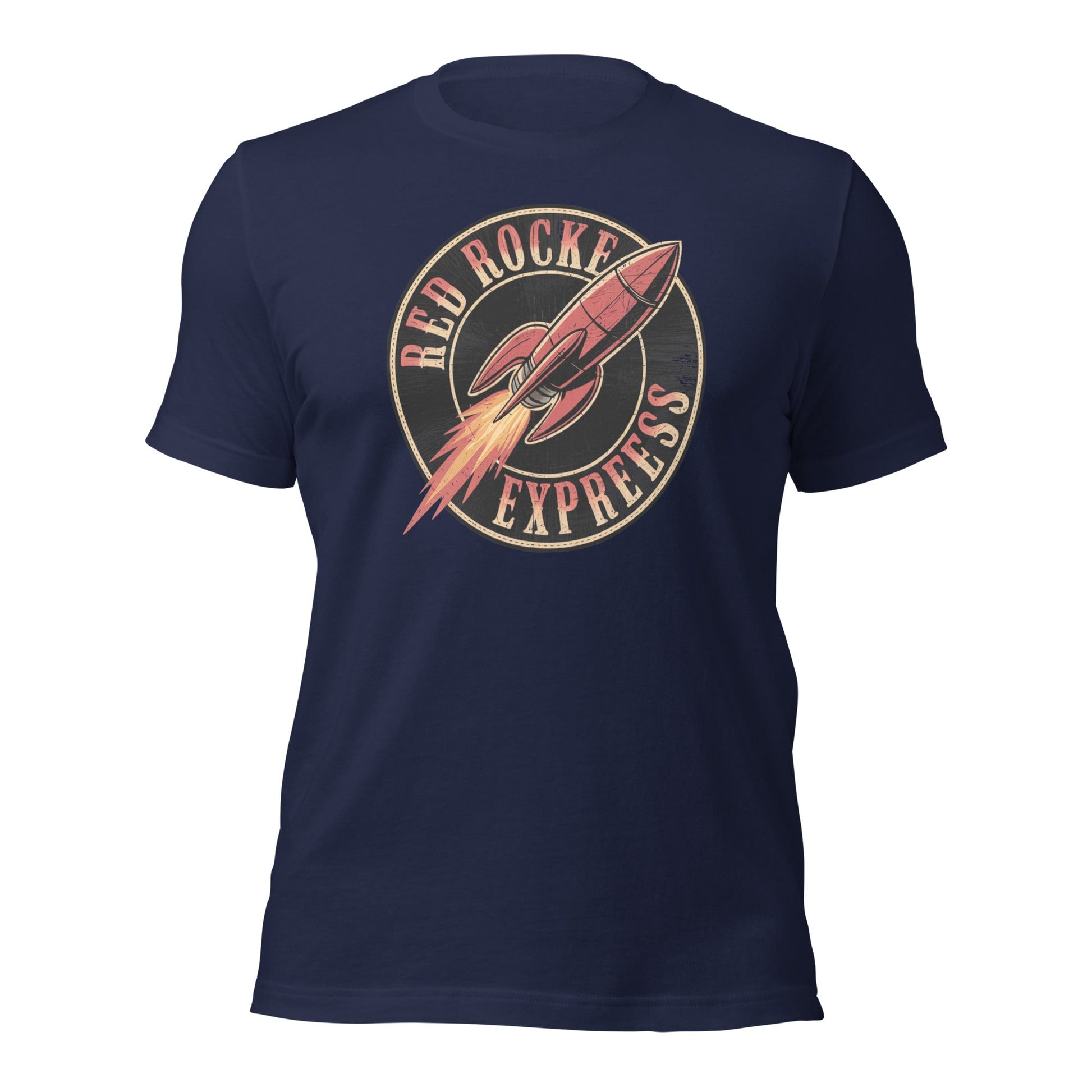 Red Rocket Express Parody T-Shirt - Inken Image
