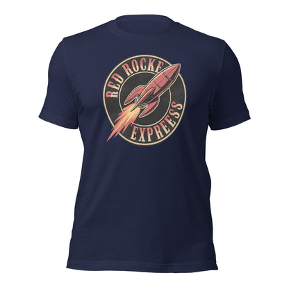 Red Rocket Express Parody T-Shirt - Inken Image