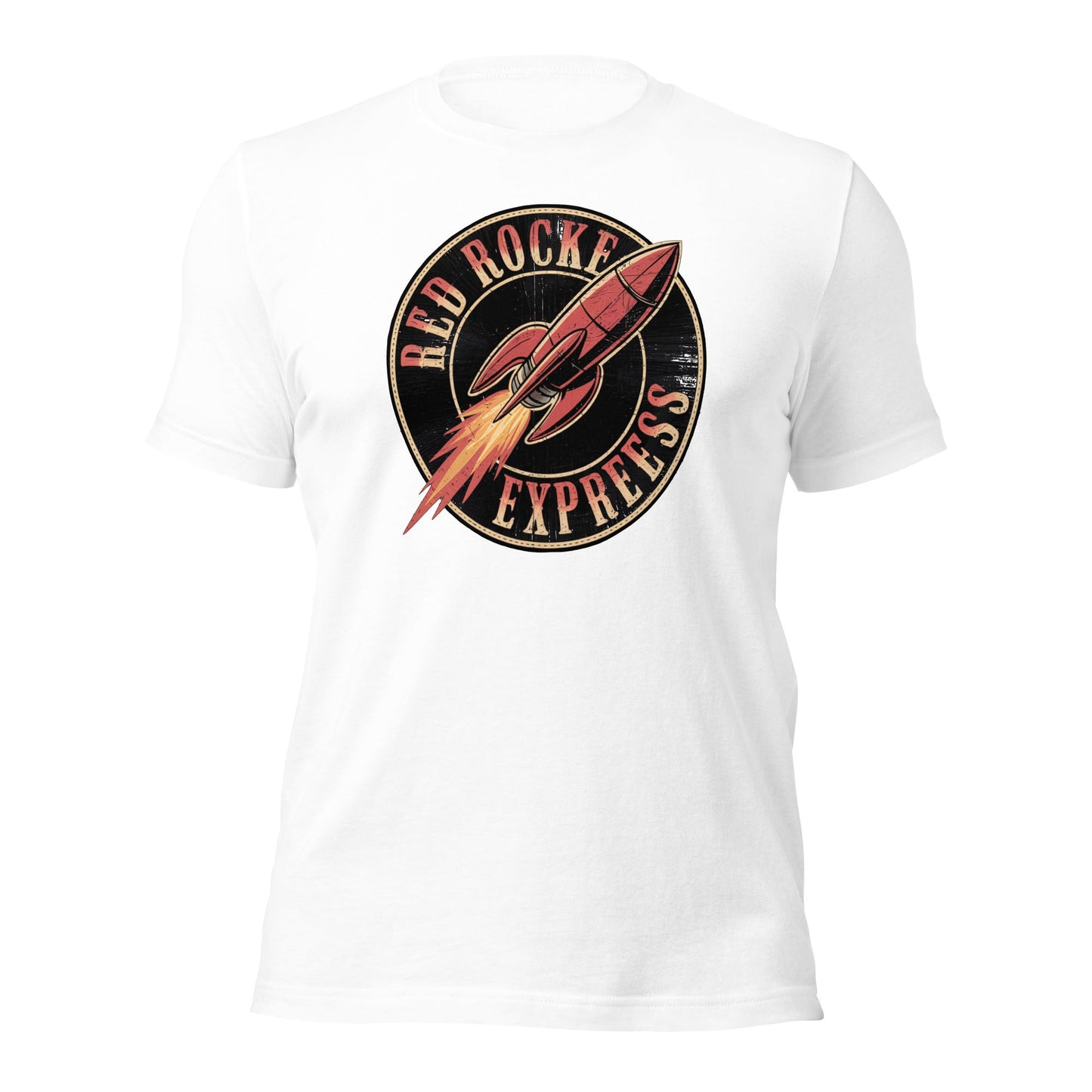 Red Rocket Express Parody T-Shirt - Inken Image