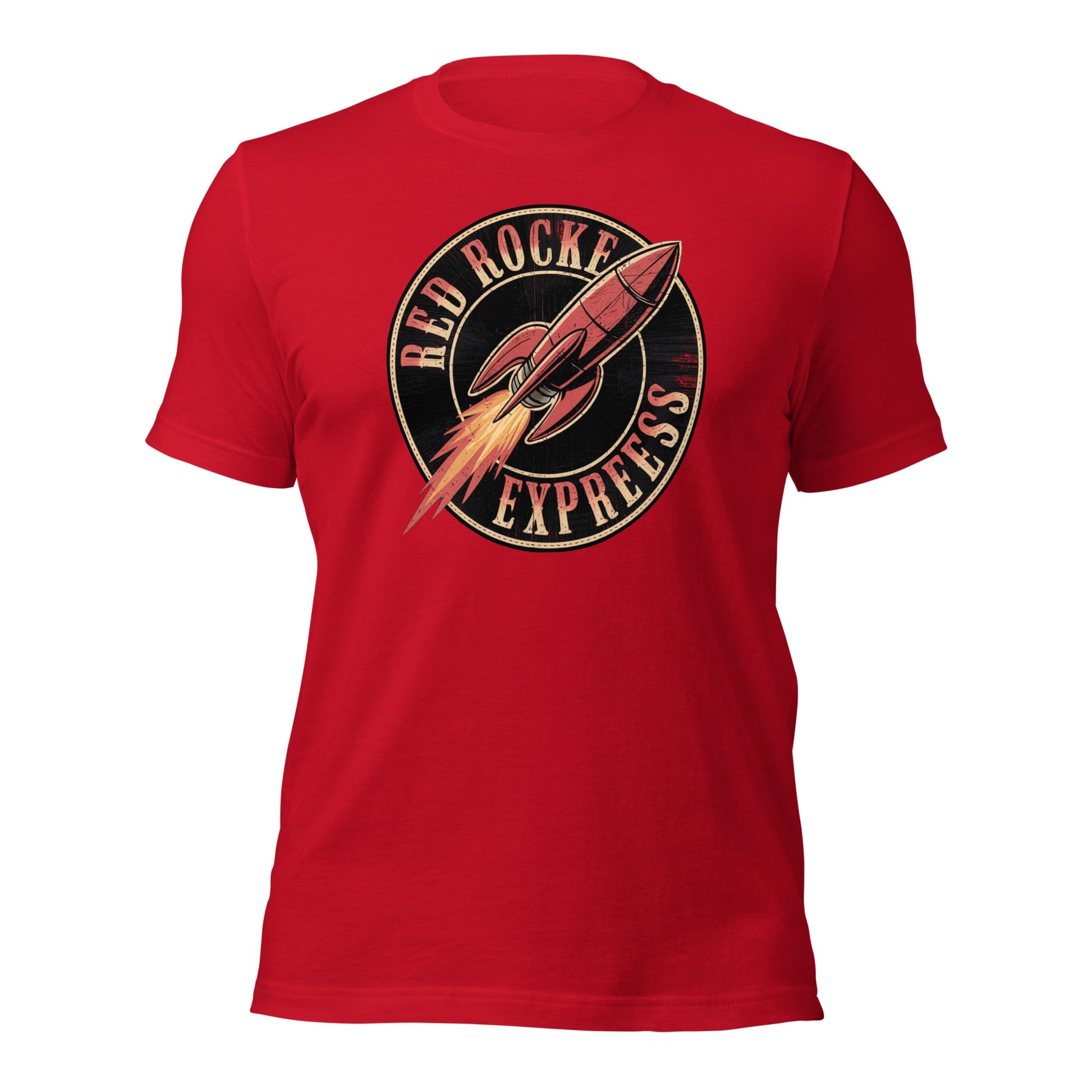Red Rocket Express Parody T-Shirt - Inken Image