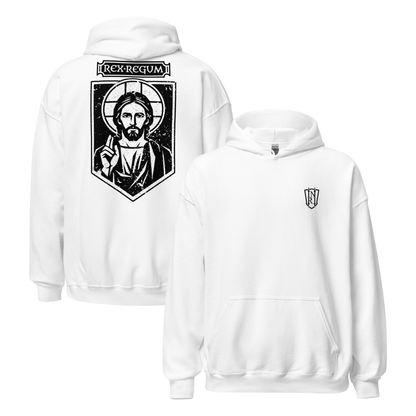 Rex Regum, King Of Kings Christ Icon Graphic Hoodie - Inken Image