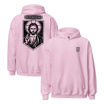 Rex Regum, King Of Kings Christ Icon Graphic Hoodie - Inken Image
