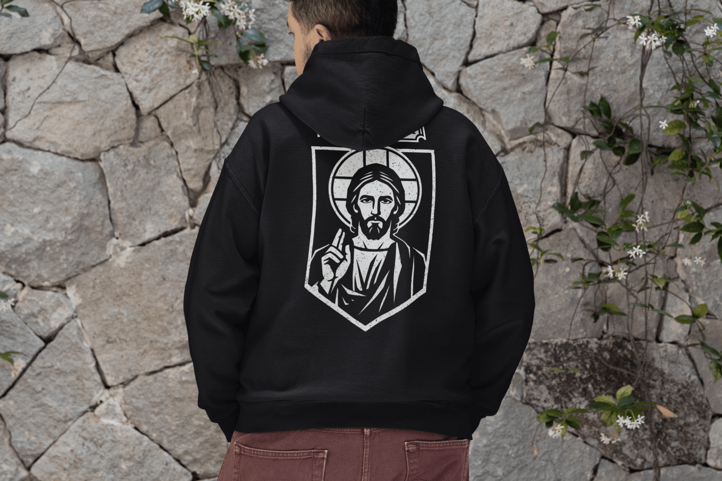 Rex Regum, King Of Kings Christ Icon Graphic Hoodie - Inken Image