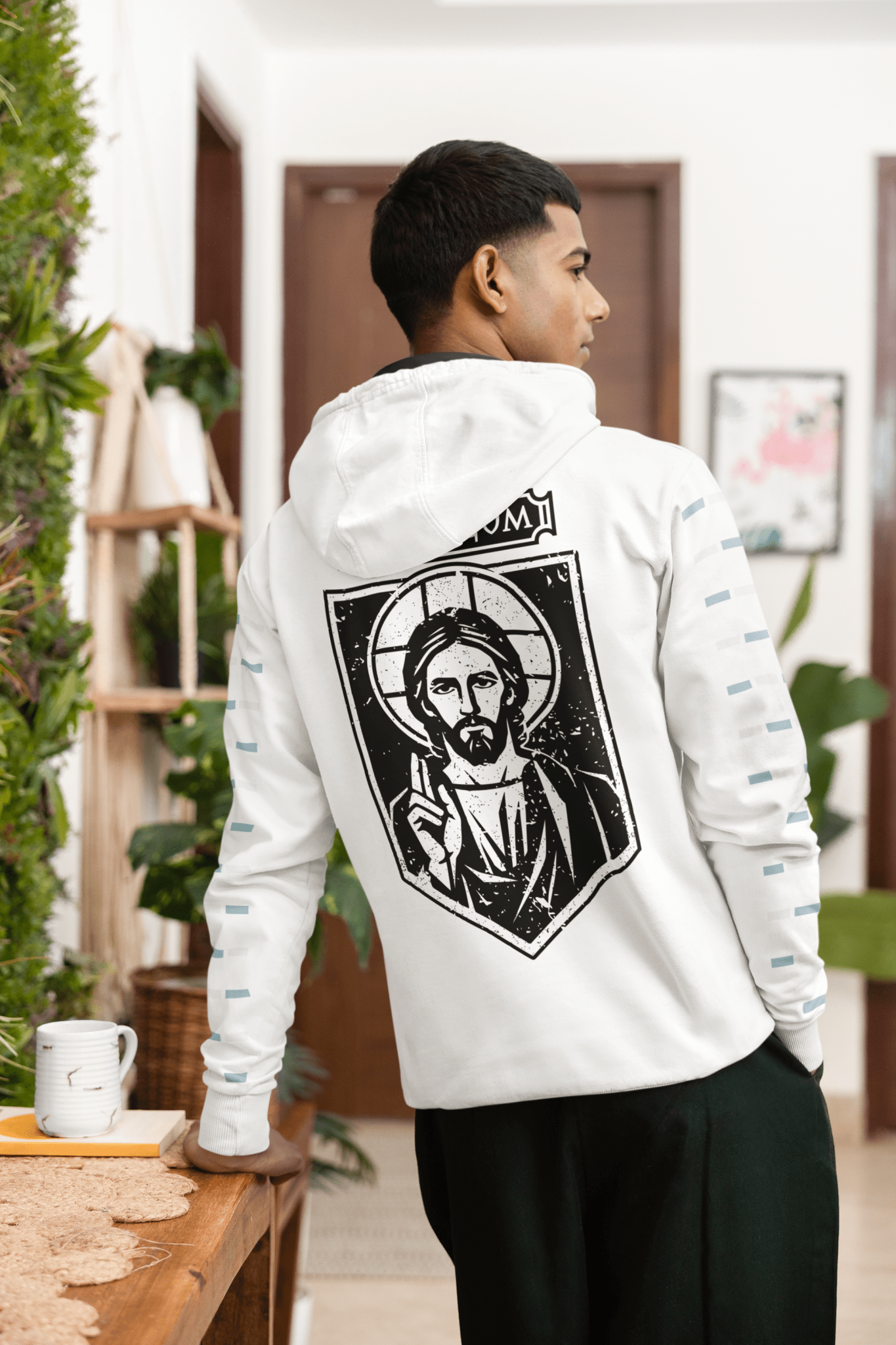 Rex Regum, King Of Kings Christ Icon Graphic Hoodie - Inken Image
